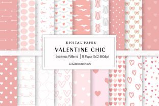 Valentine's Digital Paper Graphic by AdMaioraDesign · Creative Fabrica
