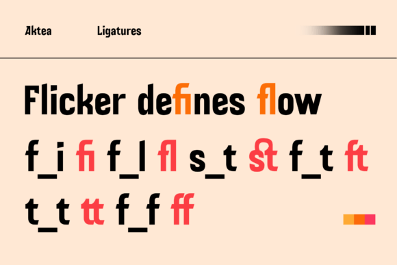 Aktea Font - Preview 4