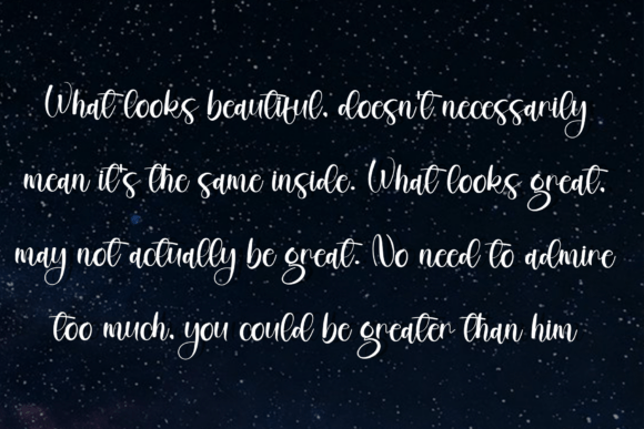 Beautiful Background Font - Preview 2