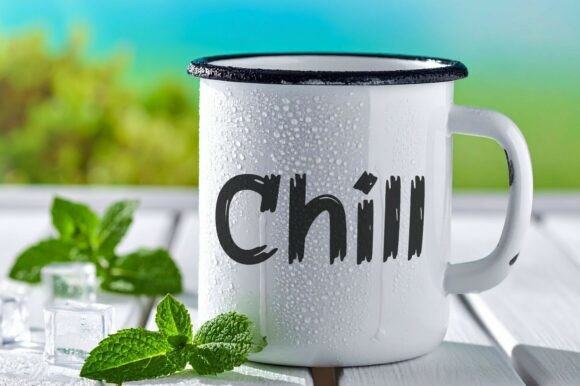 Brrr Tea Font - Preview 2