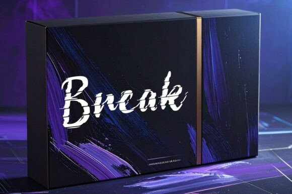 Brush Glitch Font - Preview 2