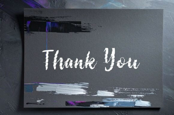 Brush Glitch Font - Preview 3