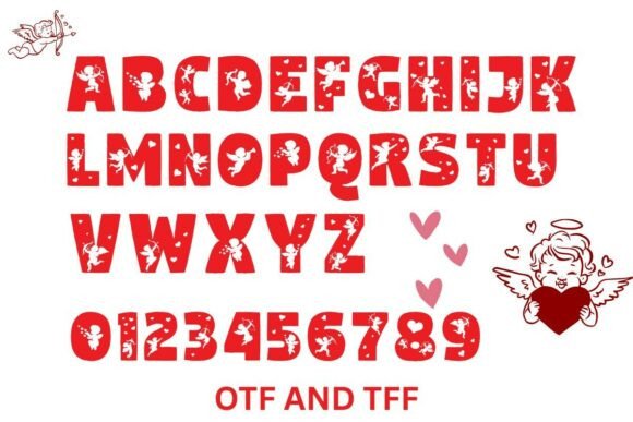 Cupid Valentine Font - Preview 1