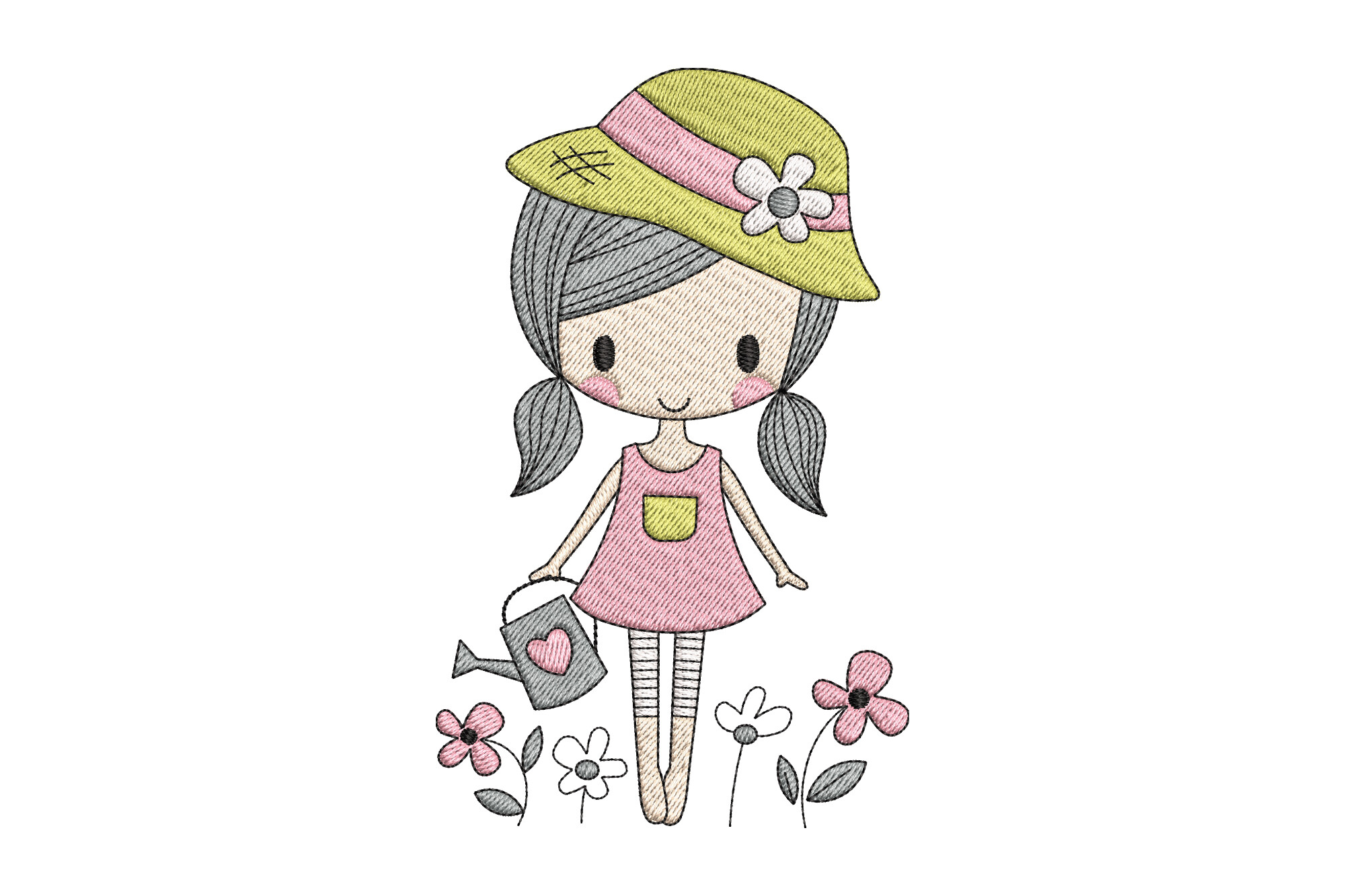 Cute Girl Gardener