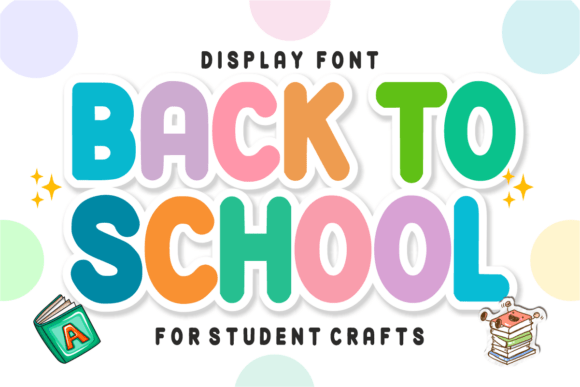 Days of School Font PNG with transparent background - Preview 1