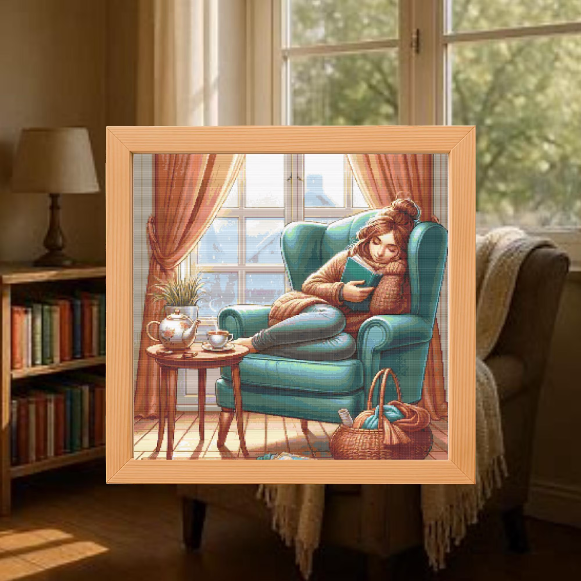 📖Drowsy Chapters Cross Stitch Pattern