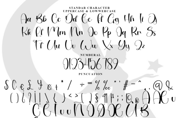 Fairy Silhouette Font - Preview 5
