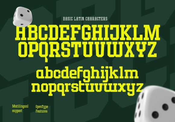 Forge Block Font - Preview 5