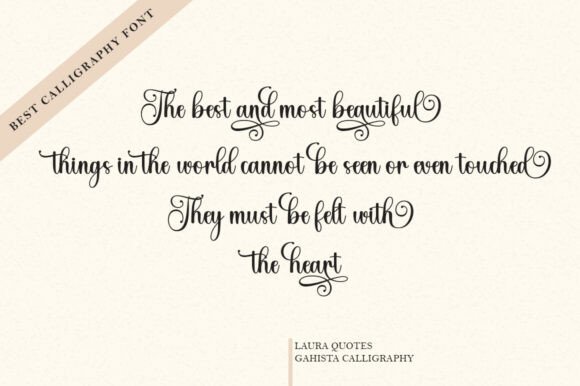 Gahista Font - Preview 4