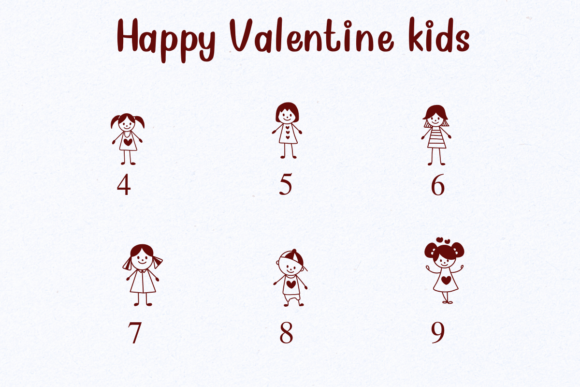 Happy Valentine Kids Font - Preview 3