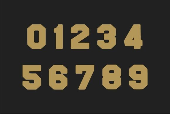 Jersey School Font font preview - 5