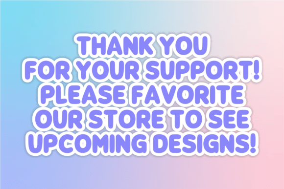 Kids Bubbles Font PNG with transparent background - Preview 4