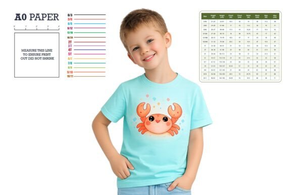 Kids T-Shirt Sewing Pattern PDF