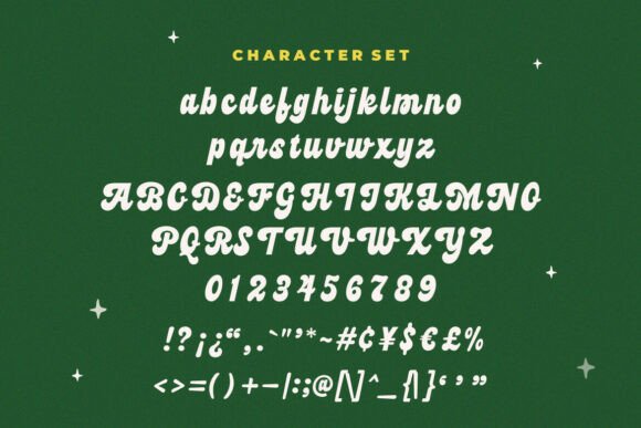 Mister Flavor Font PNG with transparent background - Preview 6