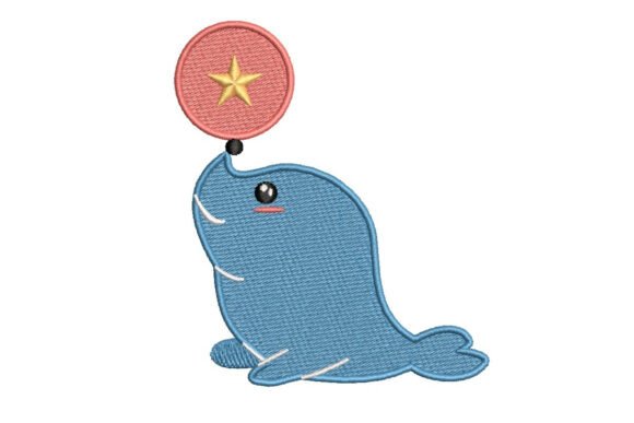 Performing Circus Seal Machine