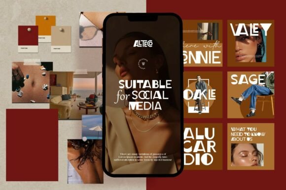 Allteco Font - Preview 3