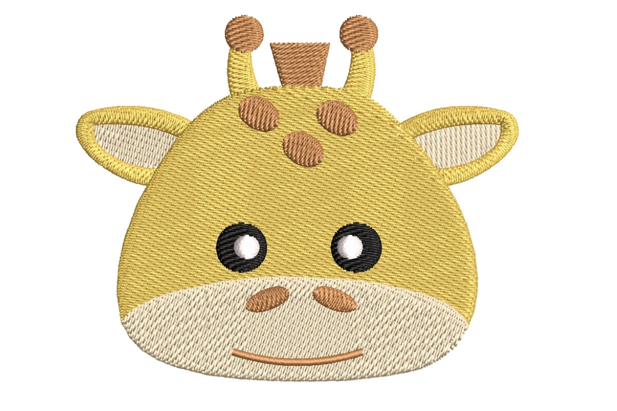 Adorable Giraffe Face