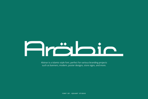 Alsinar Font - Preview 2