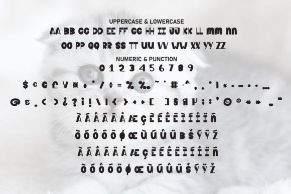 Baby Kitten Font font preview - 6