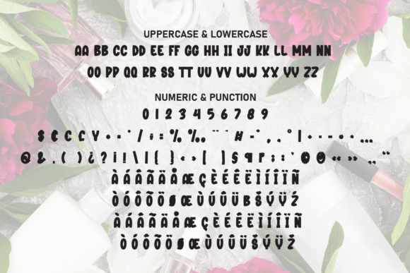 Beauty Flower Font - Preview 6