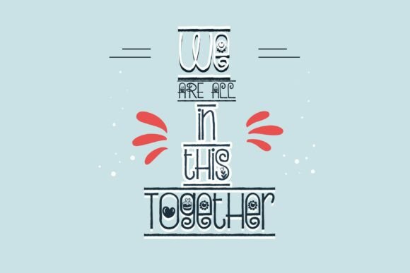 Beloved Border Font - Preview 1