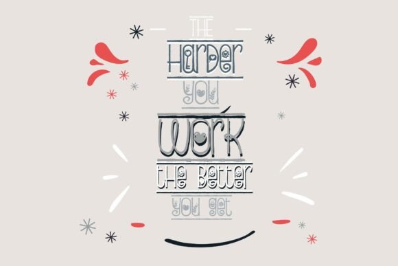 Beloved Border Font - Preview 2