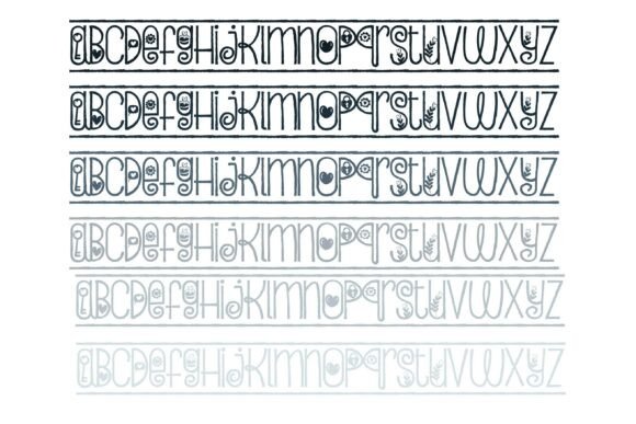 Beloved Border Font - Preview 4