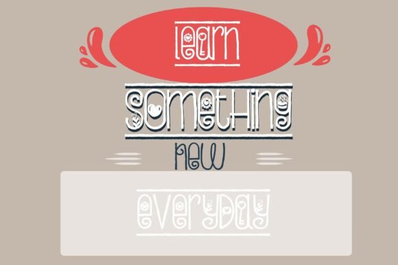 Beloved Border Font - Preview 5