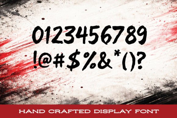 Blunt Force Font - Preview 1