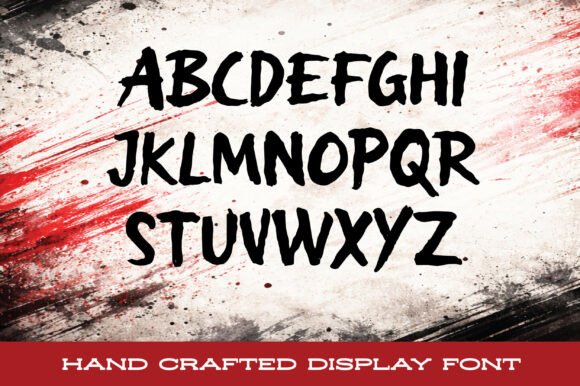 Blunt Force Font - Preview 2