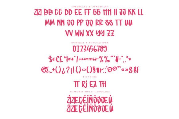Brick Heart Font - Preview 5