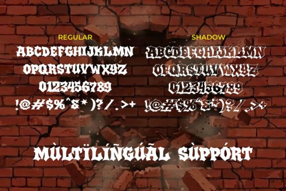 Brick Howl Font - Preview 6