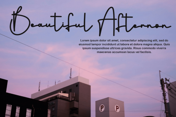 British Valentine Font - Preview 3