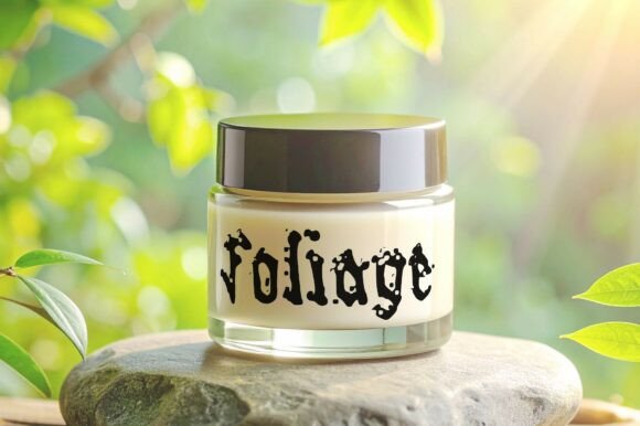 Cabang Berdaun Font - Preview 1