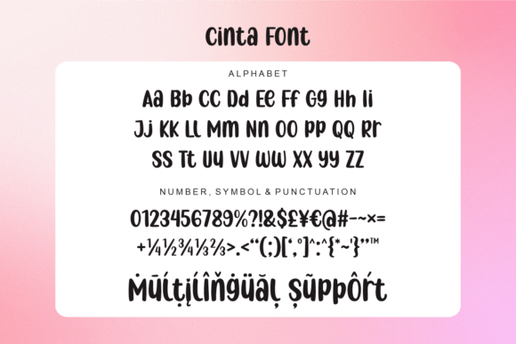 Cinta Font - Preview 5