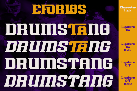 Eforlas Font - Preview 3