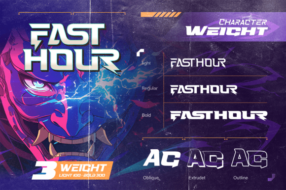 Fasthour Font - Preview 3