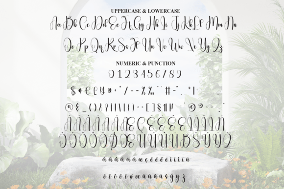 Garden Font - Preview 6