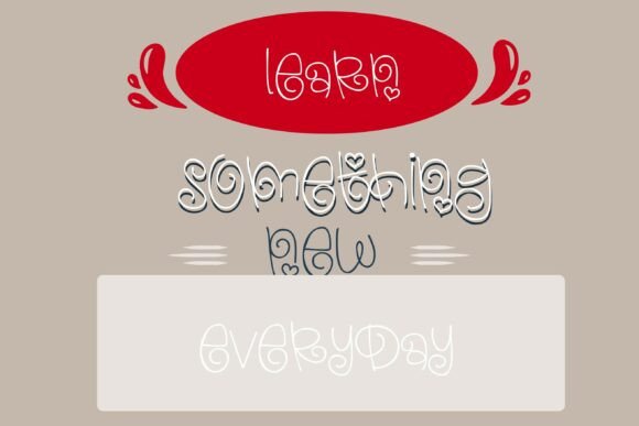 Greatest Girlfriend Font PNG with transparent background - Preview 5