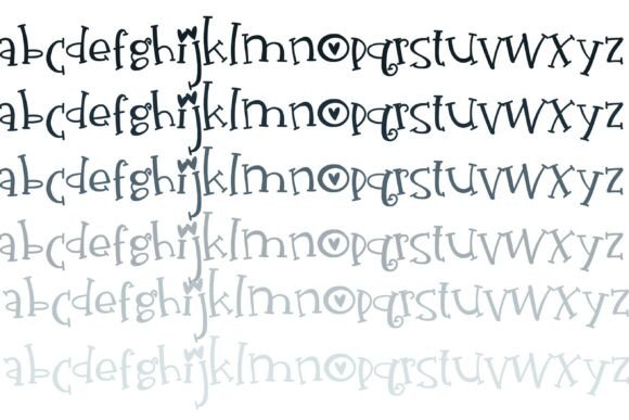 Happy Valentines Font - Preview 4