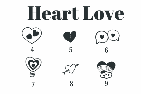 Heart Love Font - Preview 3