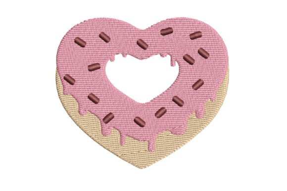Heart-Shaped Donut