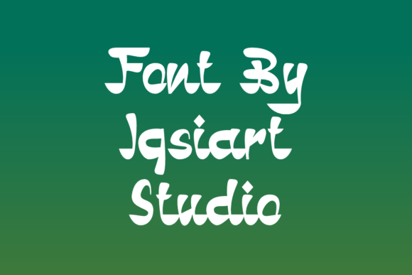 Islamin Font PNG with transparent background - Preview 3