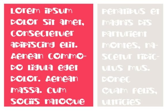 Jelly Romance Font PNG with transparent background - Preview 3