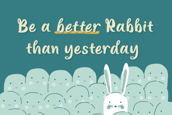Lunyhop Font PNG with transparent background - Preview 2
