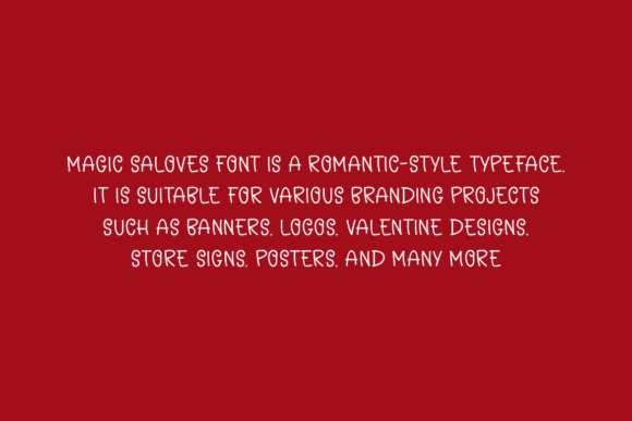 Magic Saloves Font PNG with transparent background - Preview 4