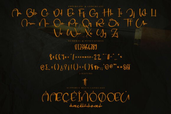 Magical Saturday Font PNG with transparent background - Preview 5