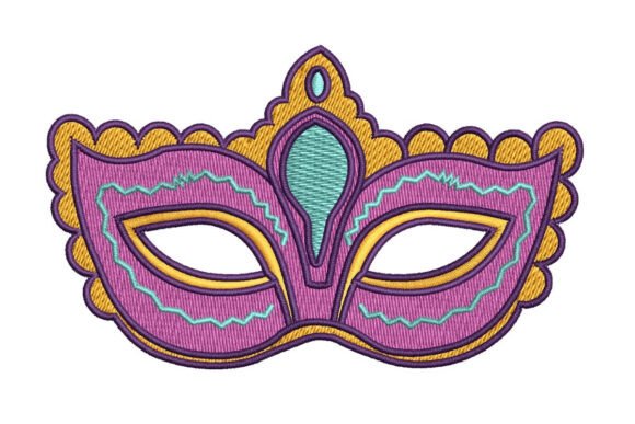 Mardi Gras Festive Mask
