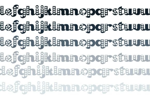 Meringue Loves Font PNG with transparent background - Preview 4