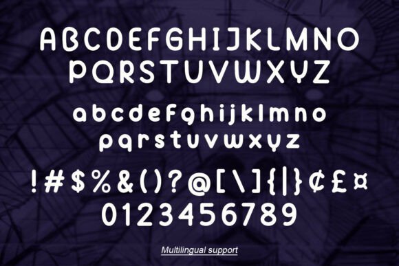 Molunge Font PNG with transparent background - Preview 4